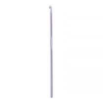 Для вязания " Gamma" CH- 15 крючок цв. алюминий d 4. 0 мм 15 см в чехле розовый