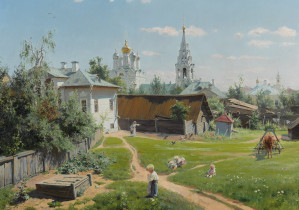 " ФРЕЯ" Пазл. Третьяковская галерея 1000 элемент. GTG- PZL- 1000/ 03 Поленов В. Д. Московский дворик. 1878