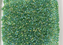 Бисер Япония MIYUKI Delica цилиндр 10/0 5 г DBM-0858 светло-зеленый радужный матовый